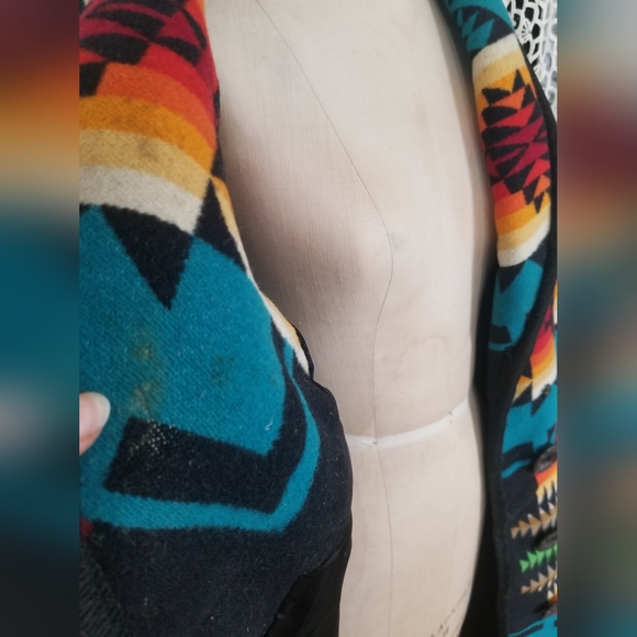 Pendleton Coat 1970s Vintage Beaver State made by Claudine Fairbanks - Picture 9 of 17